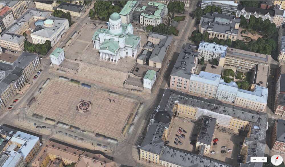 Apple teki Helsingistä 3D-mallin
